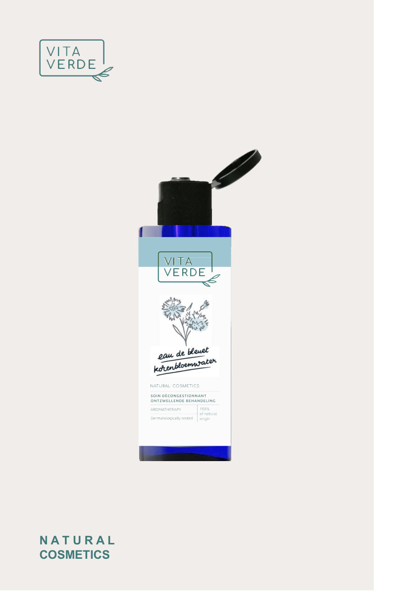 Eau de bleuet Vita Verde