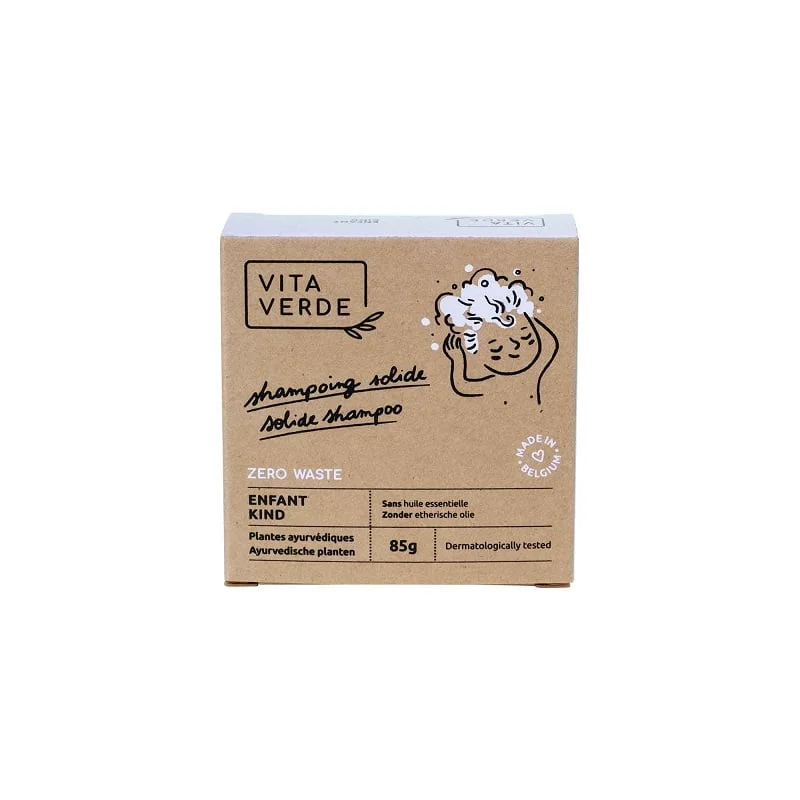 Shampooing solide - Enfant - 85 g - Vita Verde – Image 3